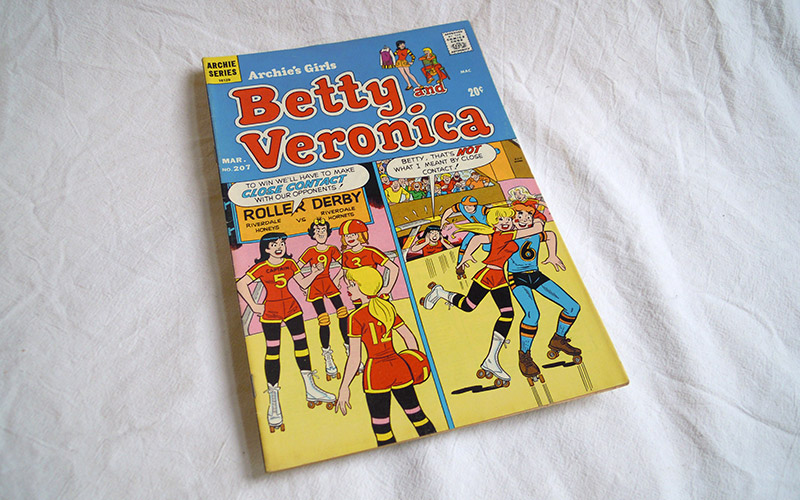 Photograph of the Betty and Veronica comic number 207 published in 1973