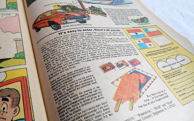 Photograph of the Archie's Joke Book comic number 128 published in 1968