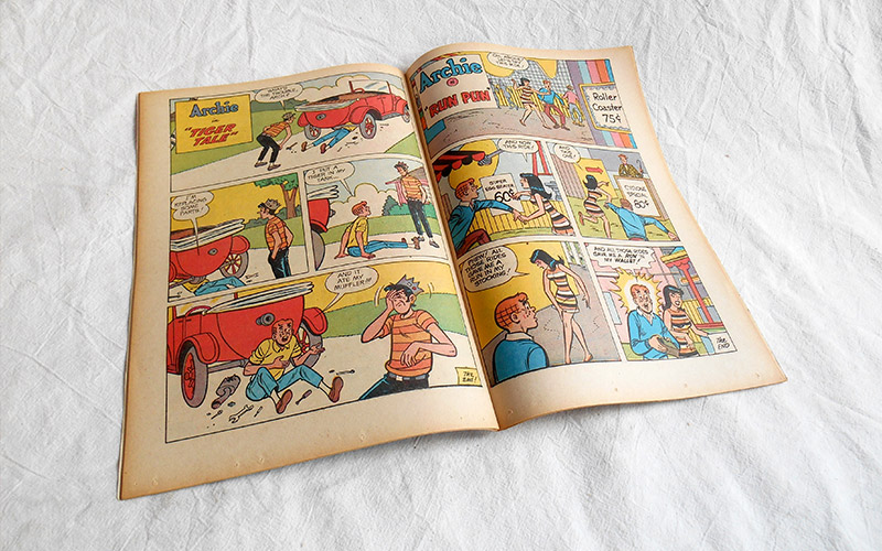Photograph of the Archie's Joke Book comic number 140 published in 1969
