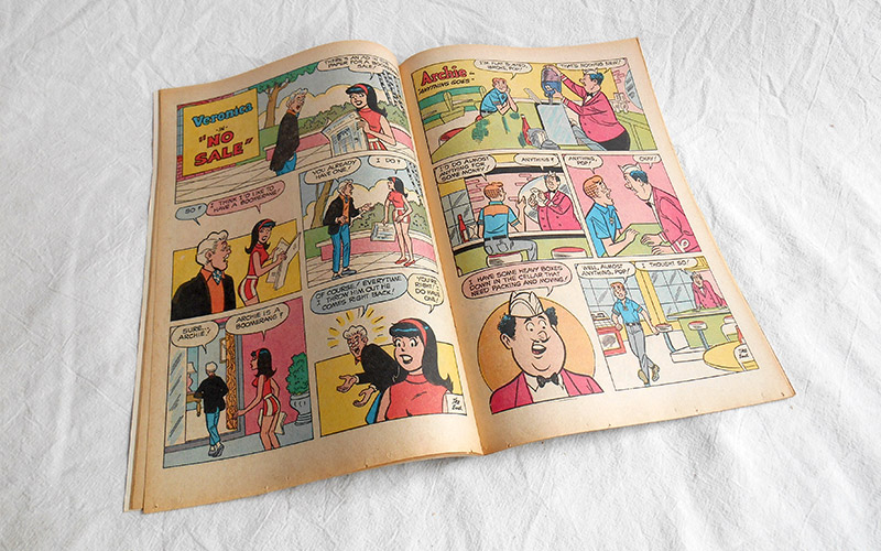 Photograph of the Archie's Joke Book comic number 142 published in 1969