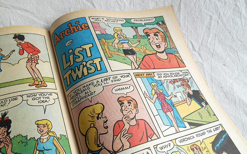 Photograph of the Archie's Joke Book comic number 143 published in 1969