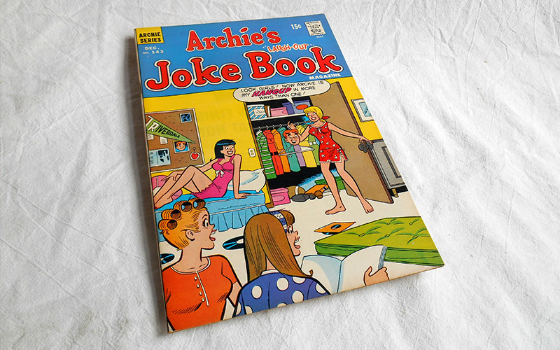 Photograph of the Archie's Joke Book comic number 143 published in 1969