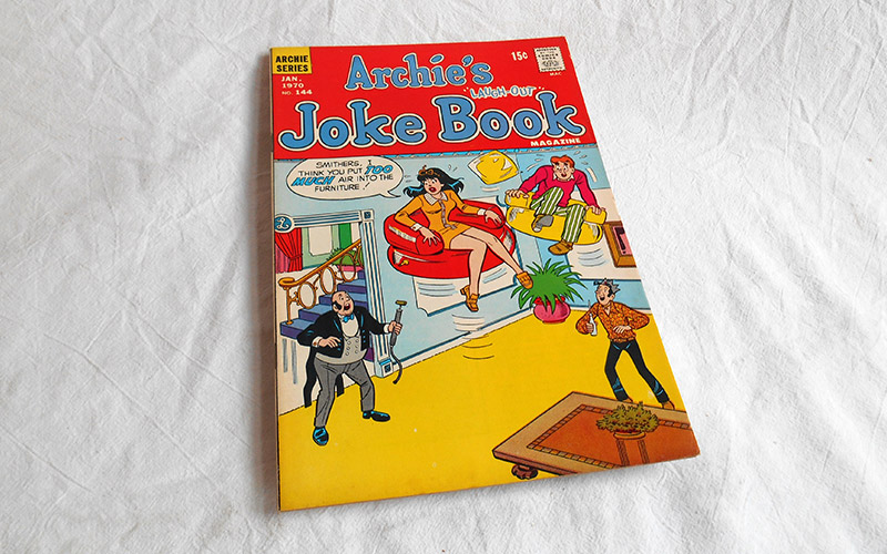 Photograph of the Archie's Joke Book comic number 144 published in 1970