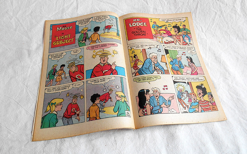 Photograph of the Archie's Joke Book comic number 148 published in 1970