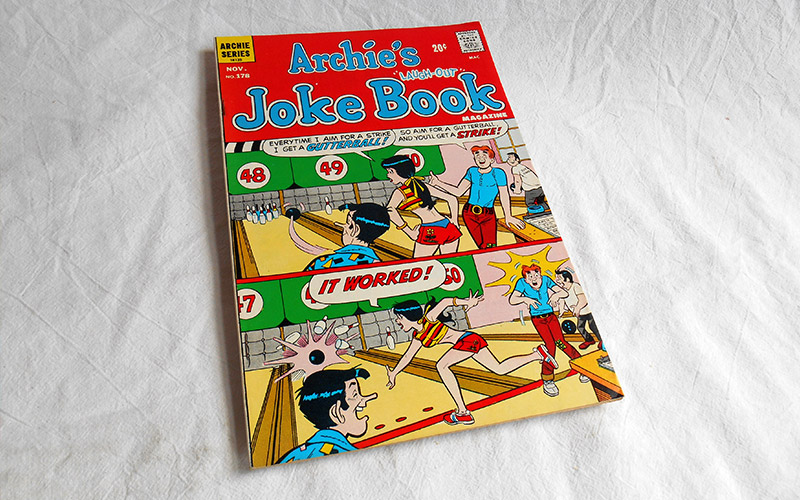 Photograph of the Archie's Joke Book comic number 178 published in 1970