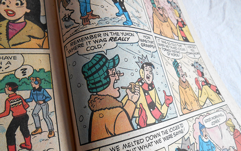 Photograph of the Archie's Joke Book comic number 184 published in 1973