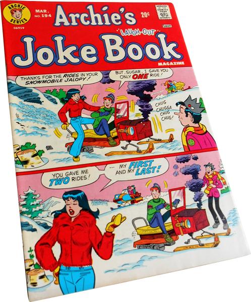 Photograph of the Archie's Joke Book comic number 194 published in 1974