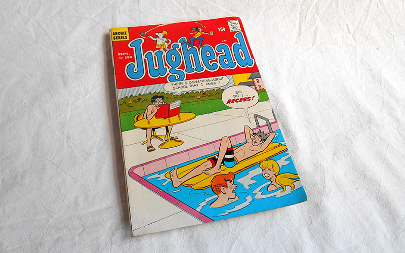 Photograph of the Jughead comic number 184