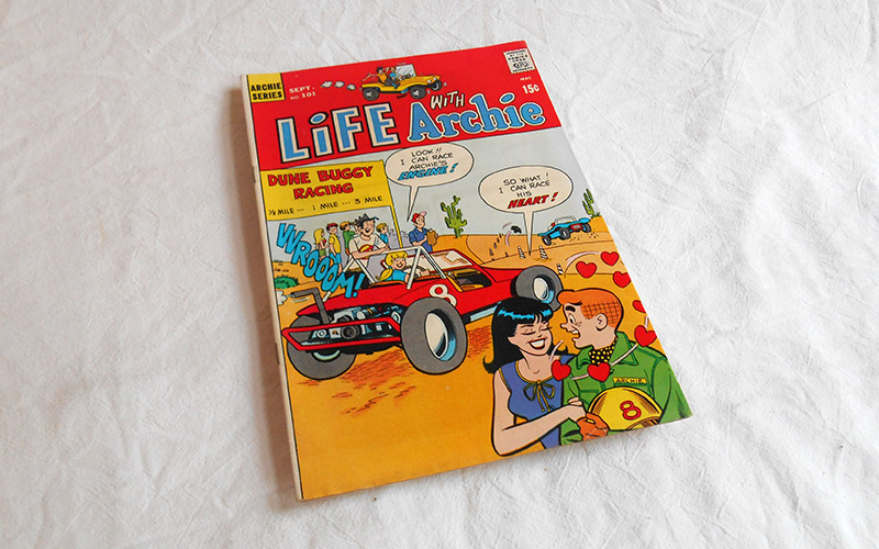 Photograph of the Life with Archie comic number 101 published in 1970