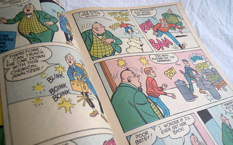Photograph of the Life with Archie comic number 104 published in 1970