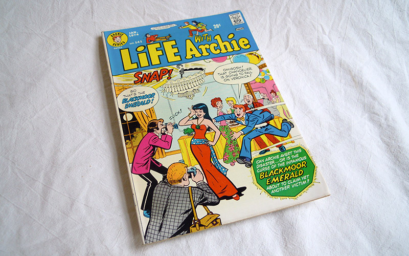 Photograph of the Life with Archie comic number 141 published in 1974