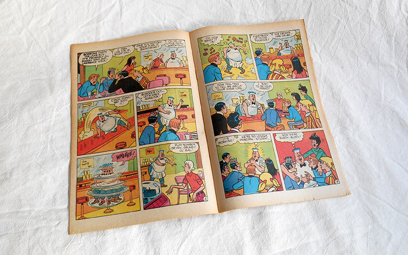 Photograph of the Laugh comic number 232 published in 1970