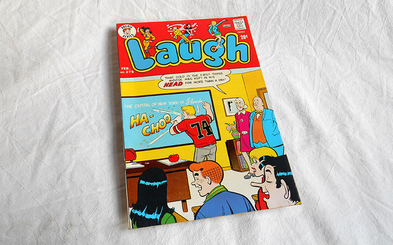 Photograph of the Laugh comic number 275 published in 1974