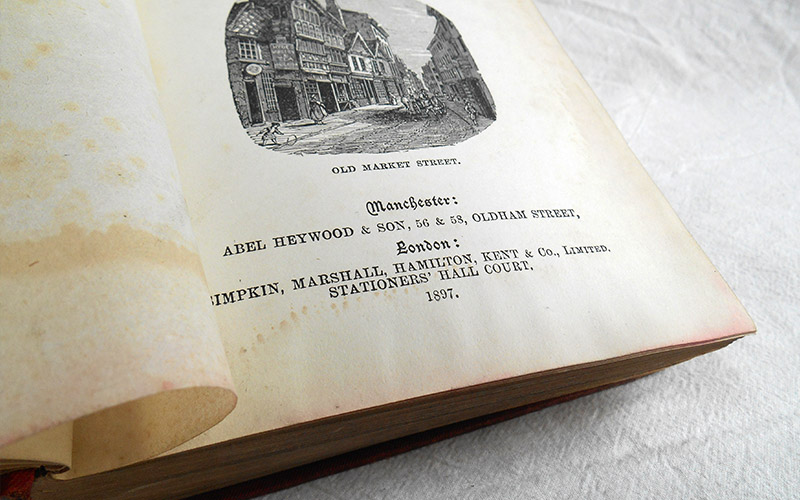 Photograph of the book The Manchester Man