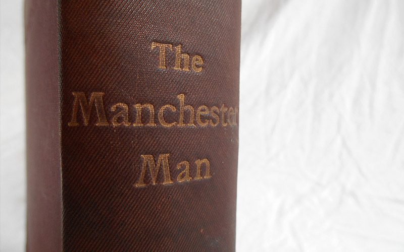 Photograph of the book The Manchester Man