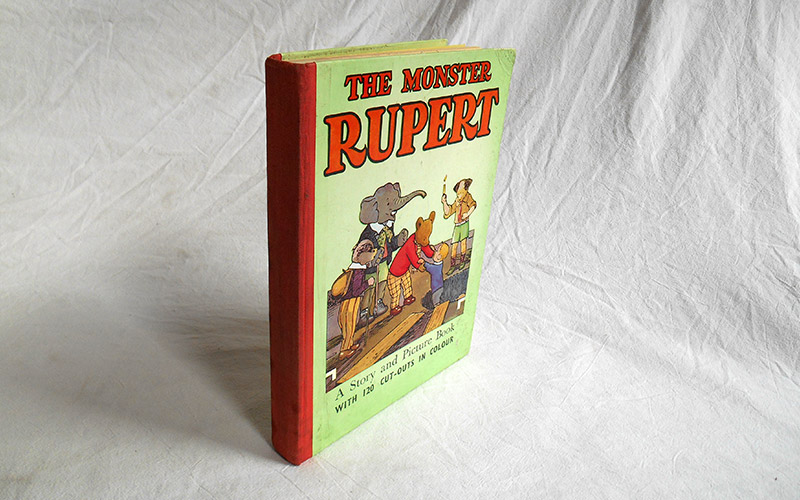 Photograph of the book The Monster - Rupert