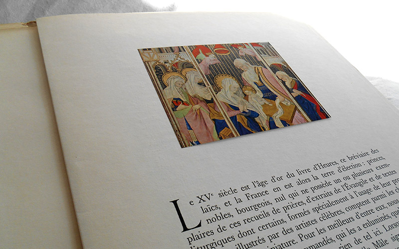 Photograph of the book Les Grandes heures de Rohan